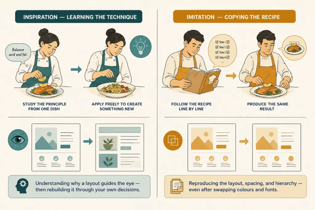 Inspiration vs. Imitation: Where the Line Actually Sits