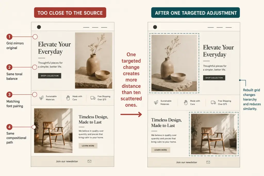 What to Do If Your Work Looks Too Similar